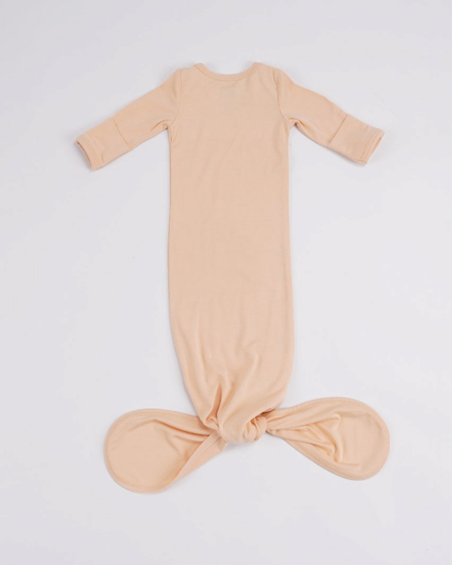 Cotton Flower Knotted Onesie - Neutral