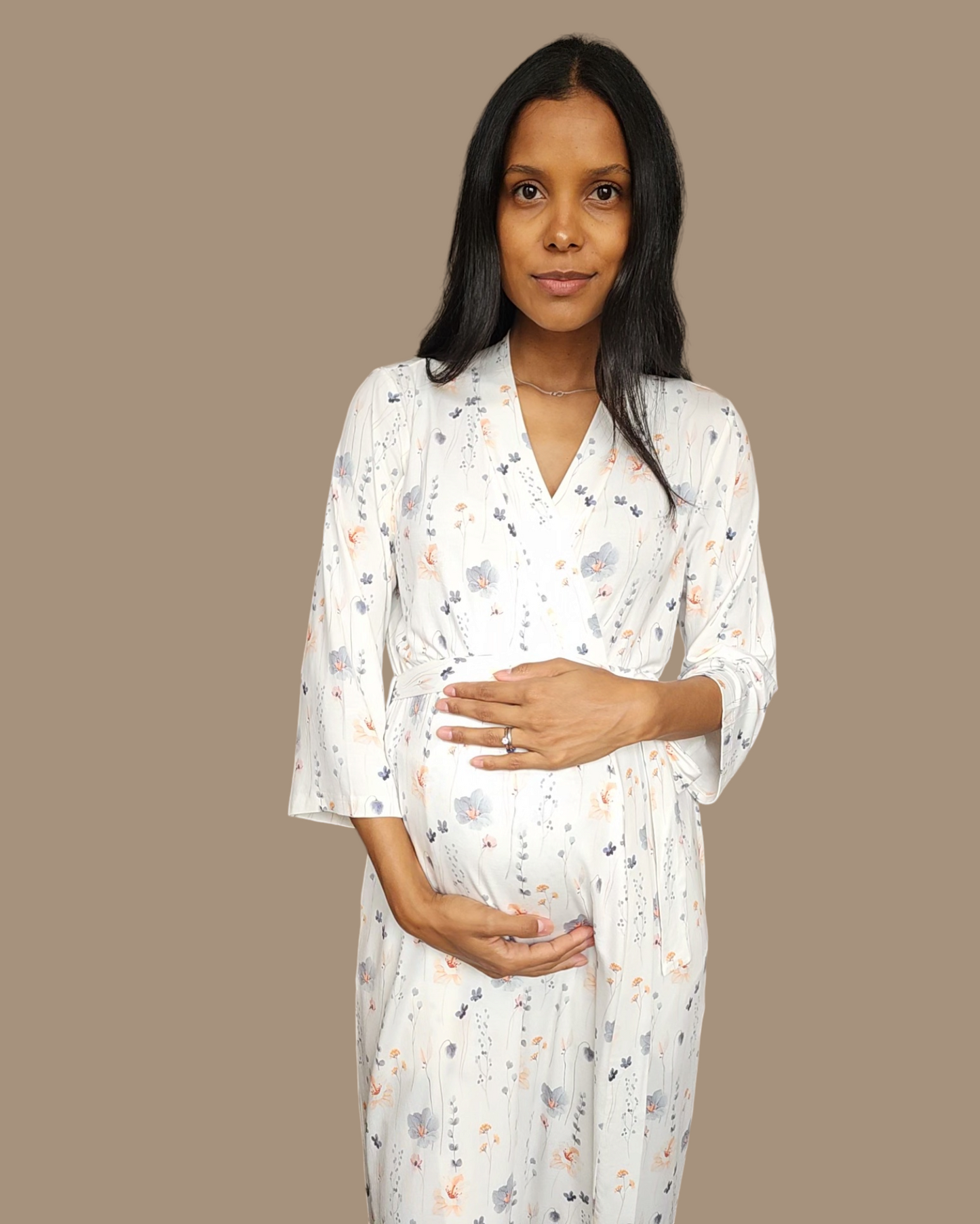 Bluebell Maternity Robe