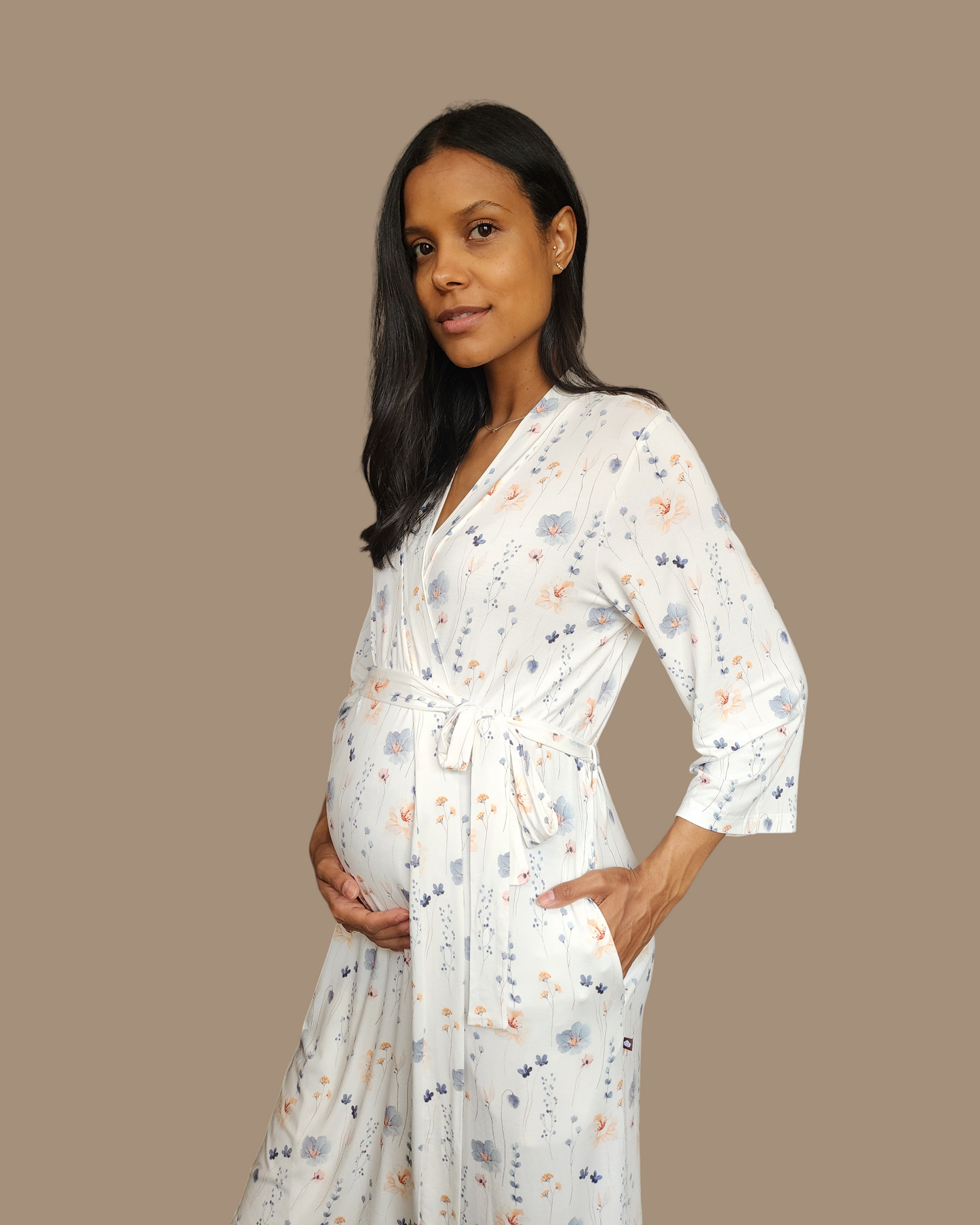 Bluebell Maternity Robe