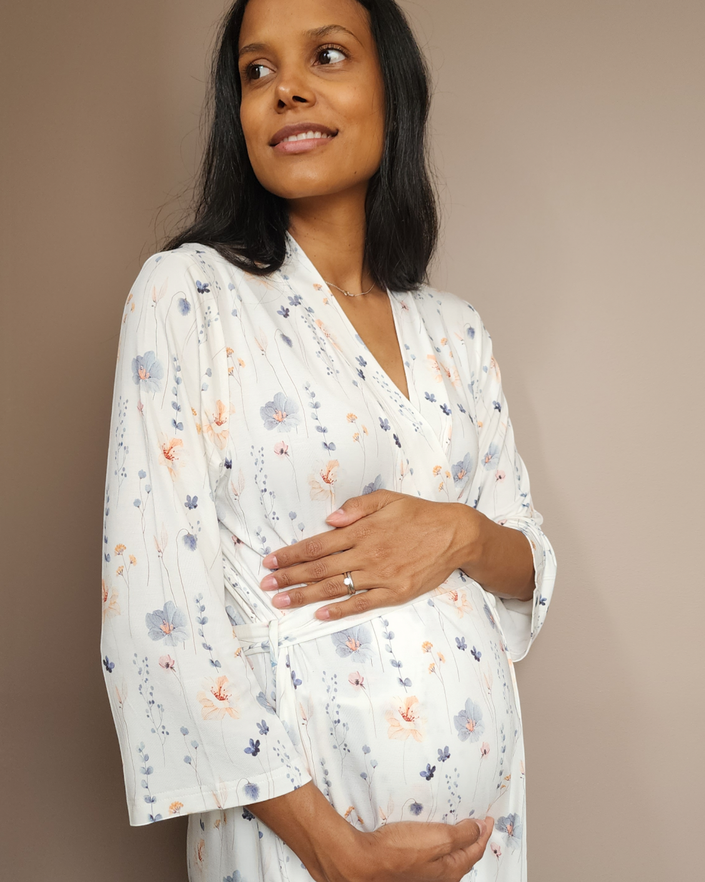 Bluebell Maternity Robe